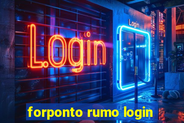 forponto rumo login