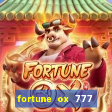 fortune ox 777 fortuna 77