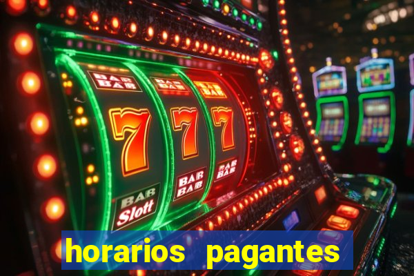 horarios pagantes esporte da sorte