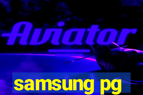 samsung pg