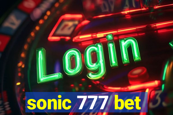 sonic 777 bet