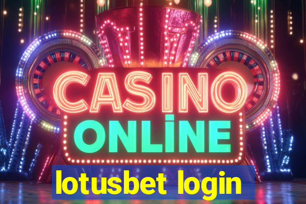 lotusbet login