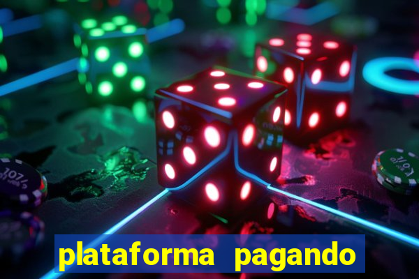 plataforma pagando no cadastro