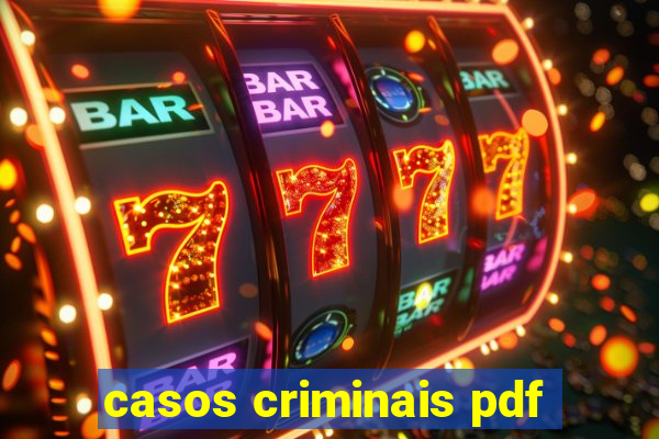 casos criminais pdf