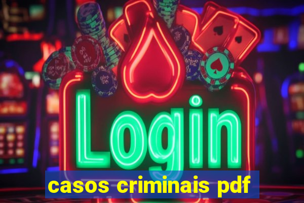 casos criminais pdf