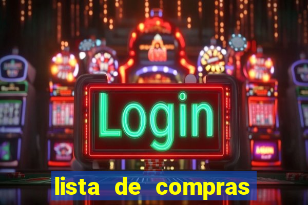 lista de compras supermercado completa para imprimir lista de compras supermercado para