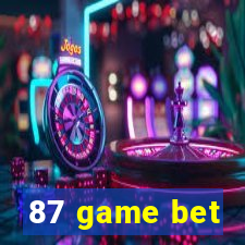 87 game bet