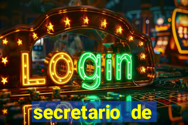 secretario de esporte salario