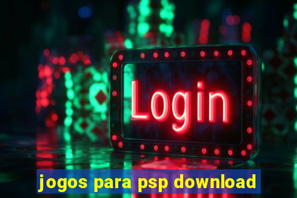 jogos para psp download