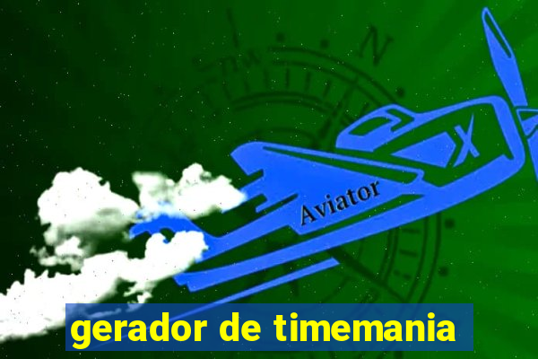 gerador de timemania