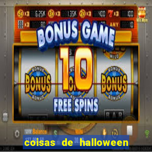 coisas de halloween de a a z