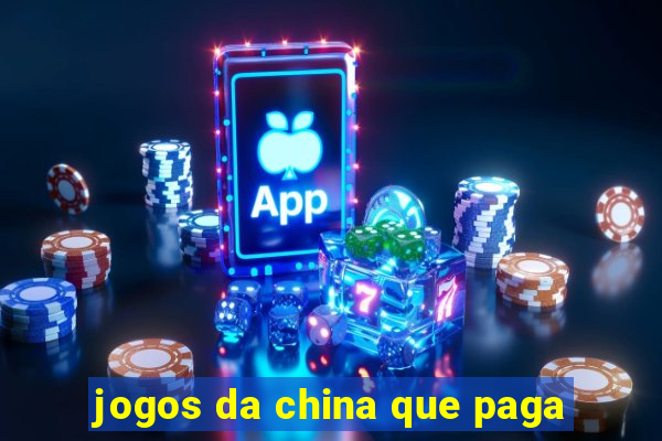 jogos da china que paga