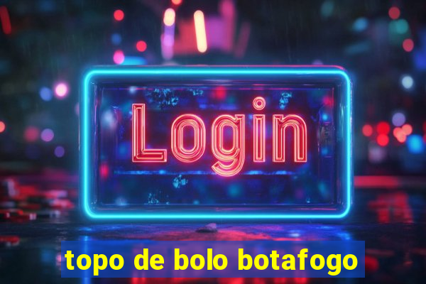 topo de bolo botafogo