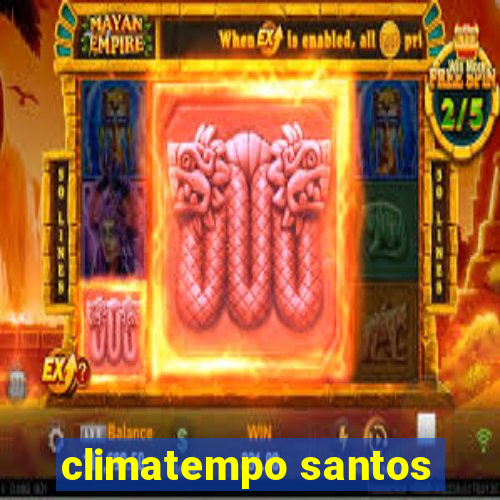 climatempo santos