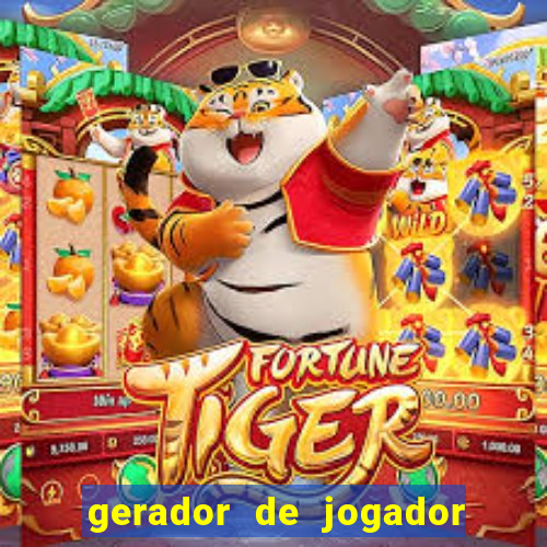 gerador de jogador de futebol