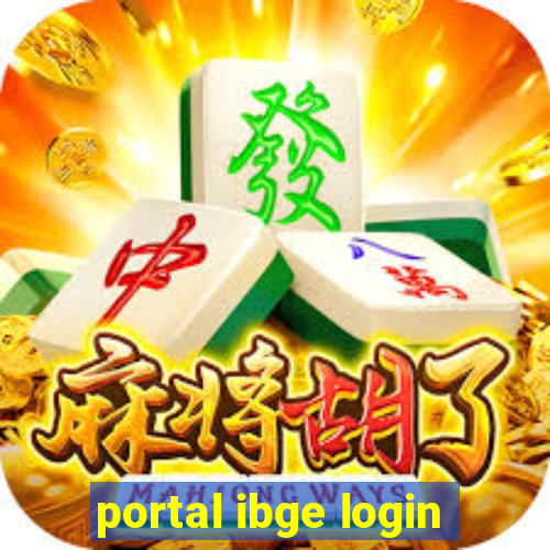 portal ibge login