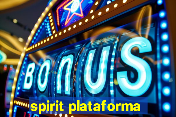 spirit plataforma