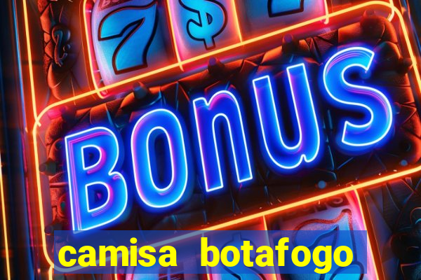 camisa botafogo plus size