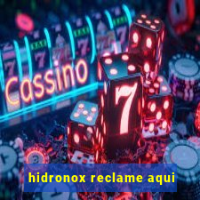 hidronox reclame aqui