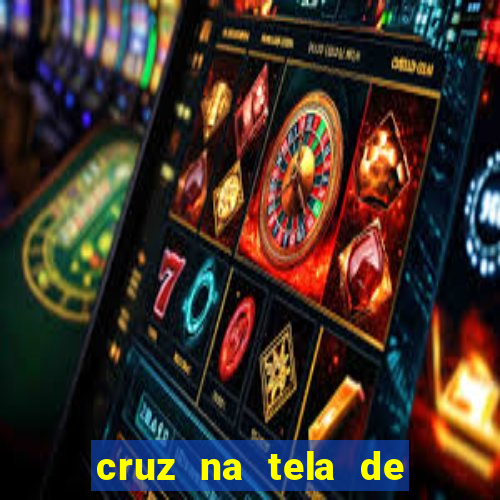 cruz na tela de cruz das