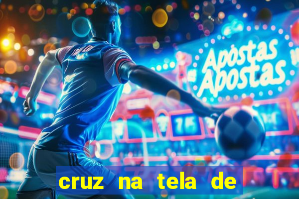 cruz na tela de cruz das