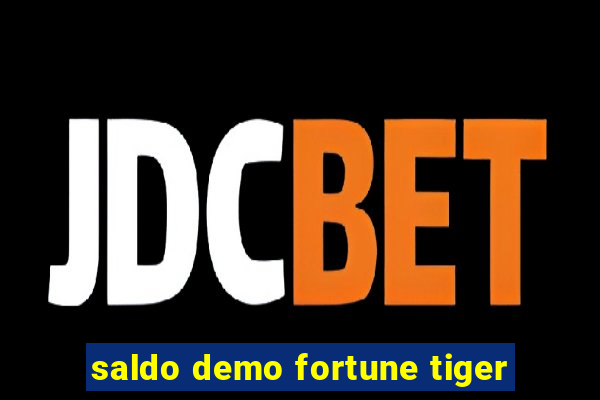 saldo demo fortune tiger