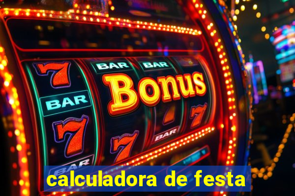 calculadora de festa