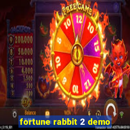 fortune rabbit 2 demo