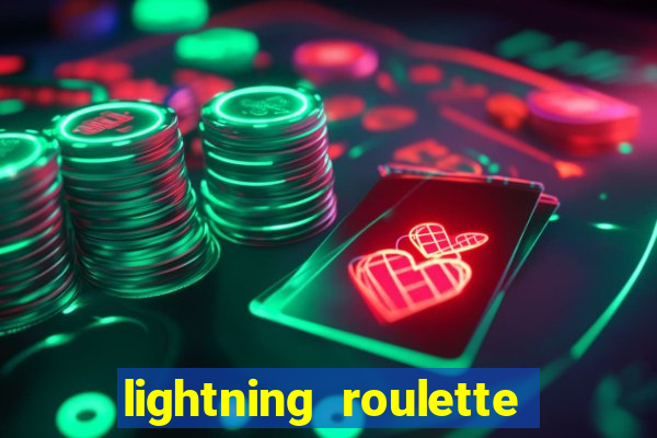 lightning roulette como jogar