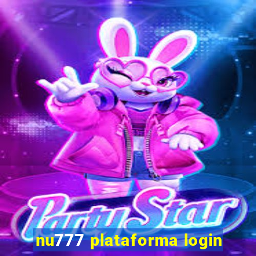 nu777 plataforma login