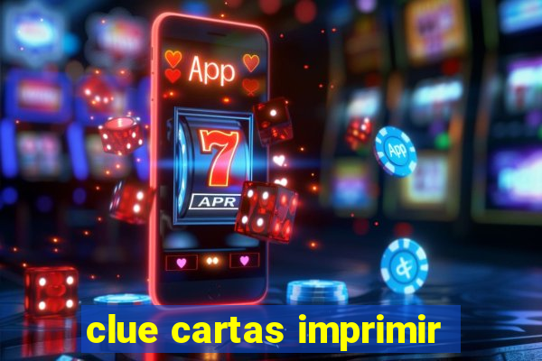 clue cartas imprimir