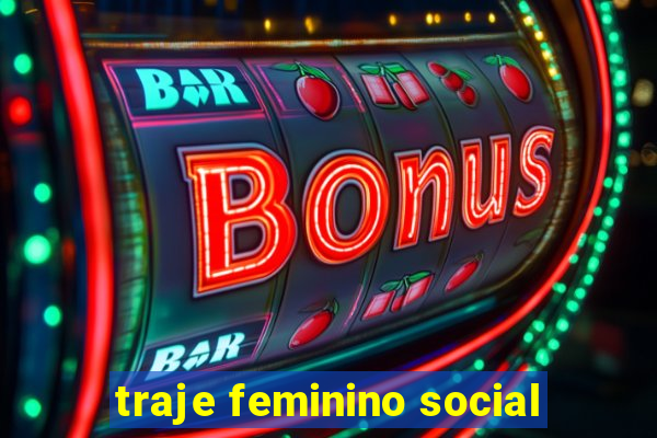 traje feminino social