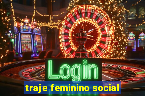 traje feminino social