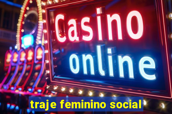 traje feminino social