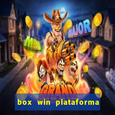 box win plataforma de jogos