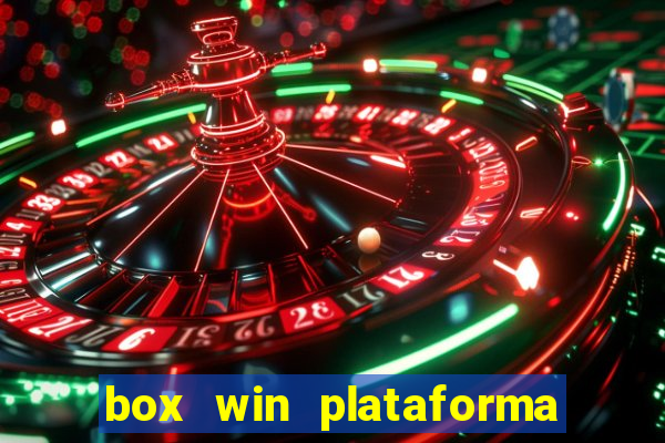 box win plataforma de jogos