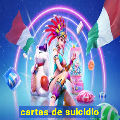 cartas de suicidio