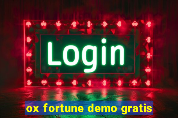 ox fortune demo gratis