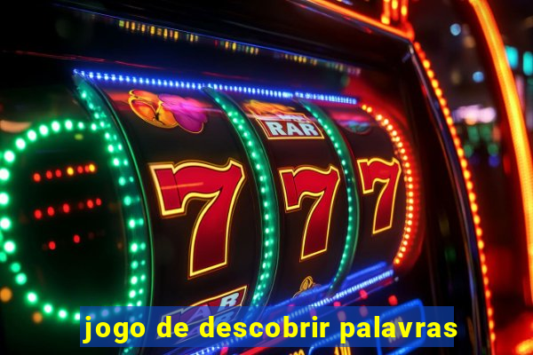 jogo de descobrir palavras