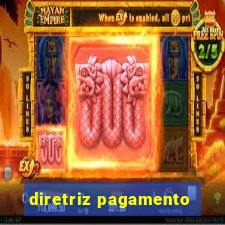 diretriz pagamento