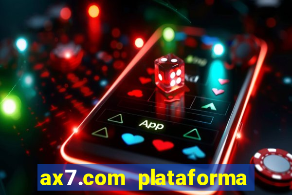 ax7.com plataforma de jogos