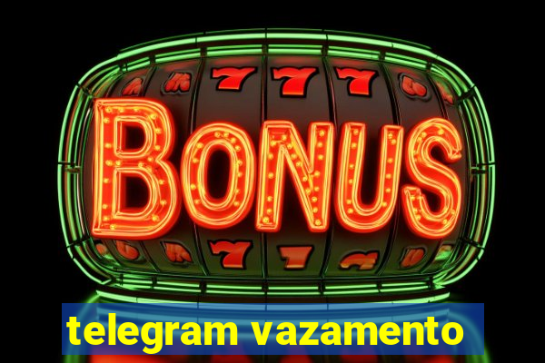 telegram vazamento