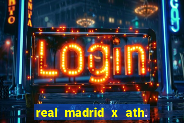 real madrid x ath. bilbao palpite