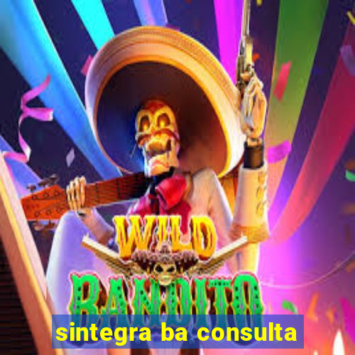 sintegra ba consulta