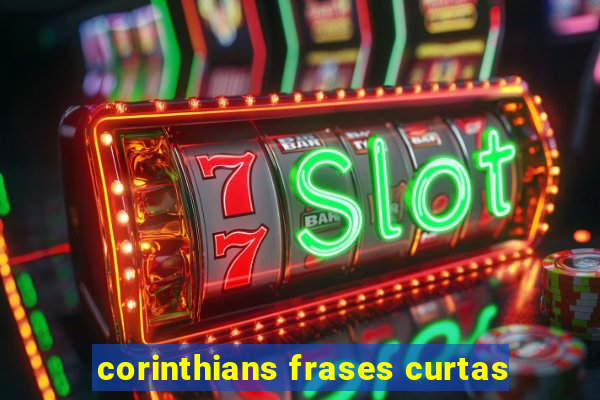 corinthians frases curtas