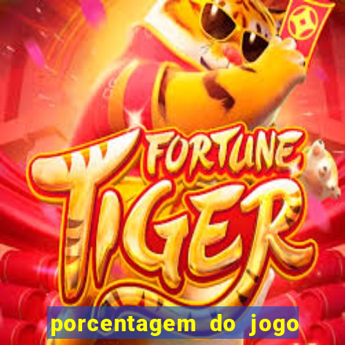 porcentagem do jogo fortune tiger