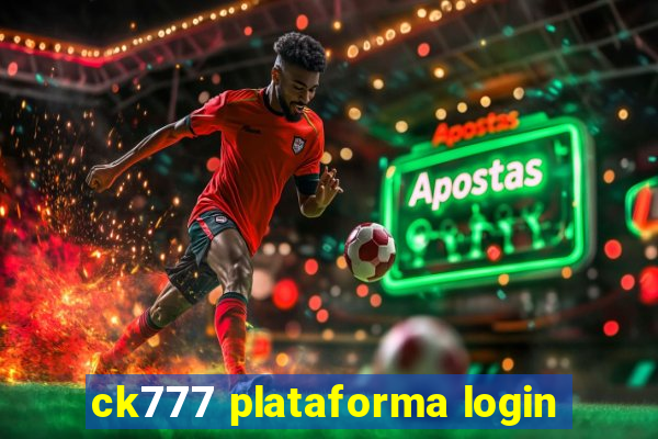 ck777 plataforma login