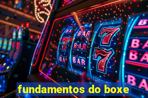 fundamentos do boxe