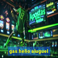 gas helio aluguel