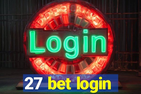 27 bet login